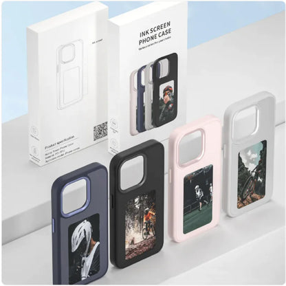 Four-Color Display Screen Phone Case with AI Ink Design