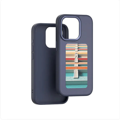 Four-Color Display Screen Phone Case with AI Ink Design