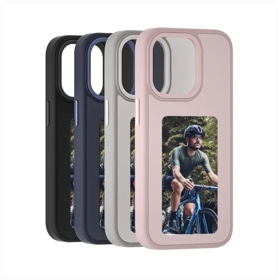 Four-Color Display Screen Phone Case with AI Ink Design