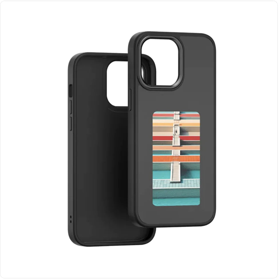 Four-Color Display Screen Phone Case with AI Ink Design