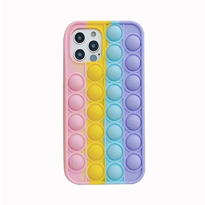 Pop Fidget Toys Mobile Phone Cases For iPhone