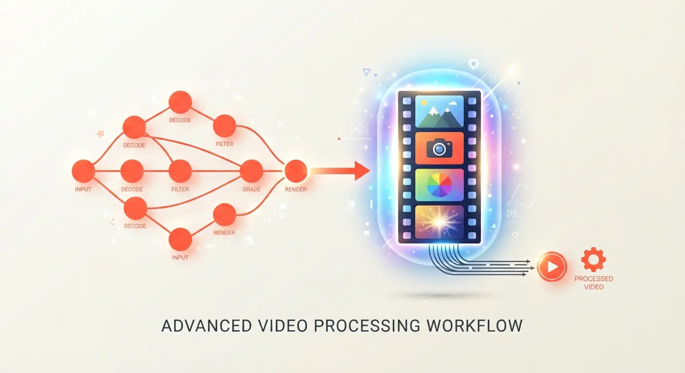 Node based video generation process