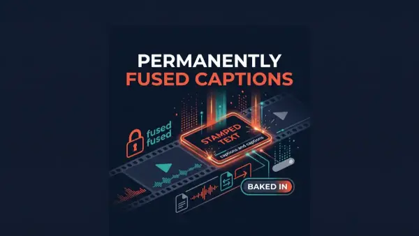 How to Add Burned-In Captions to Live Stream VODs